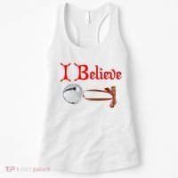 I Believe Christmas Bell Women's Tank Top thumb 0