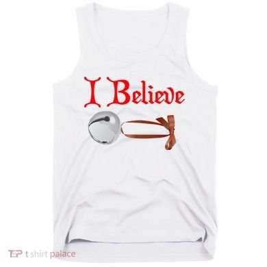 I Believe Christmas Bell Tank Top