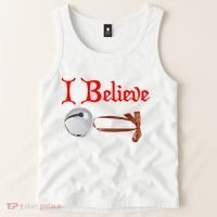 I Believe Christmas Bell Tank Top thumb 2