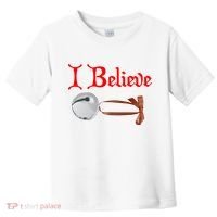 I Believe Christmas Bell Toddler T-Shirt thumb 0