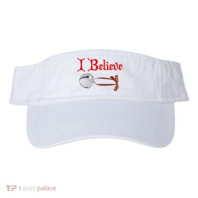 I Believe Christmas Bell Visor