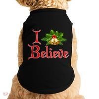 I Believe Christmas Bells Doggie Tank thumb 0
