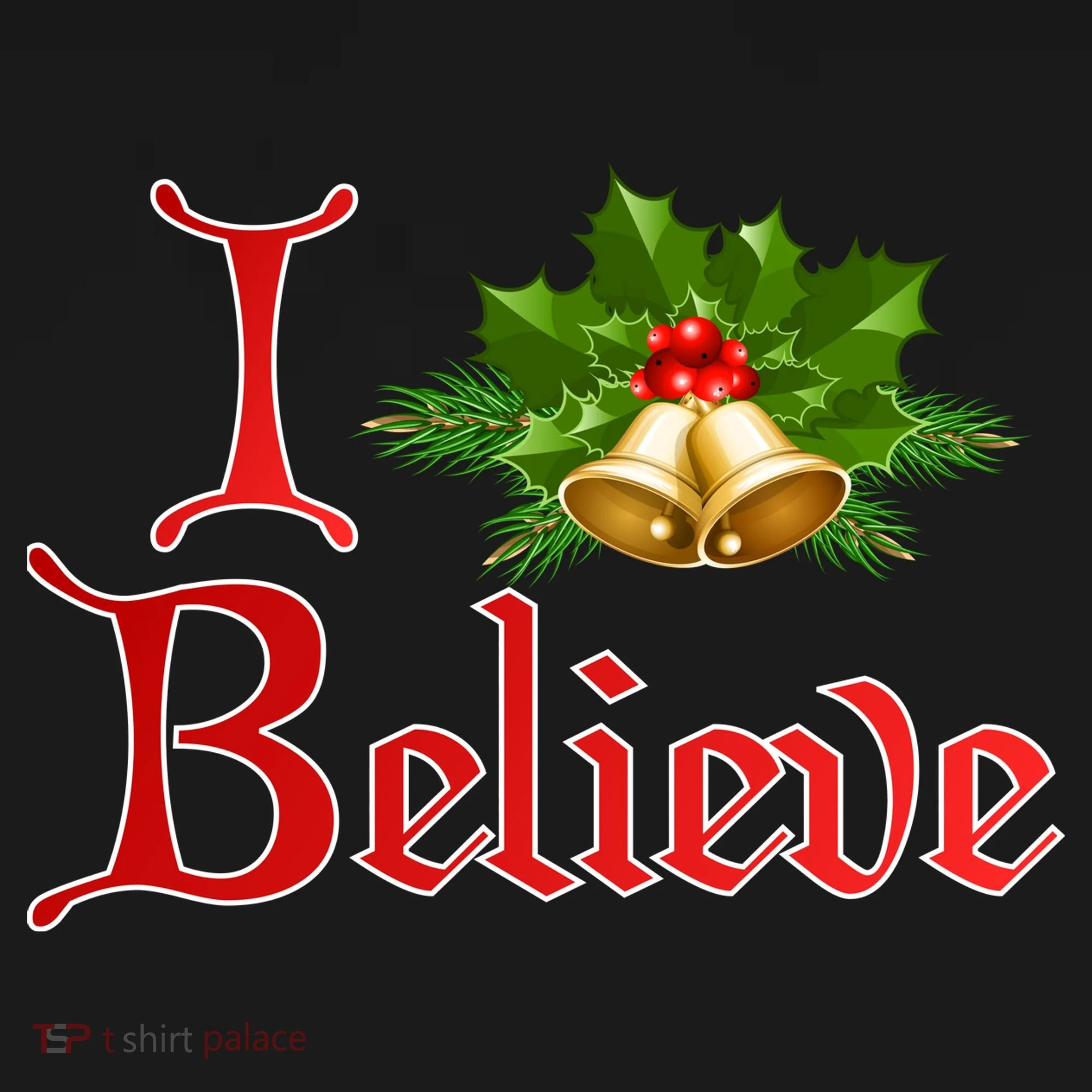 I Believe Christmas Bells Doggie Tank