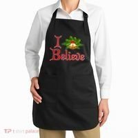 I Believe Christmas Bells Apron thumb 2