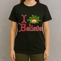 I Believe Christmas Bells T-Shirt thumb 4