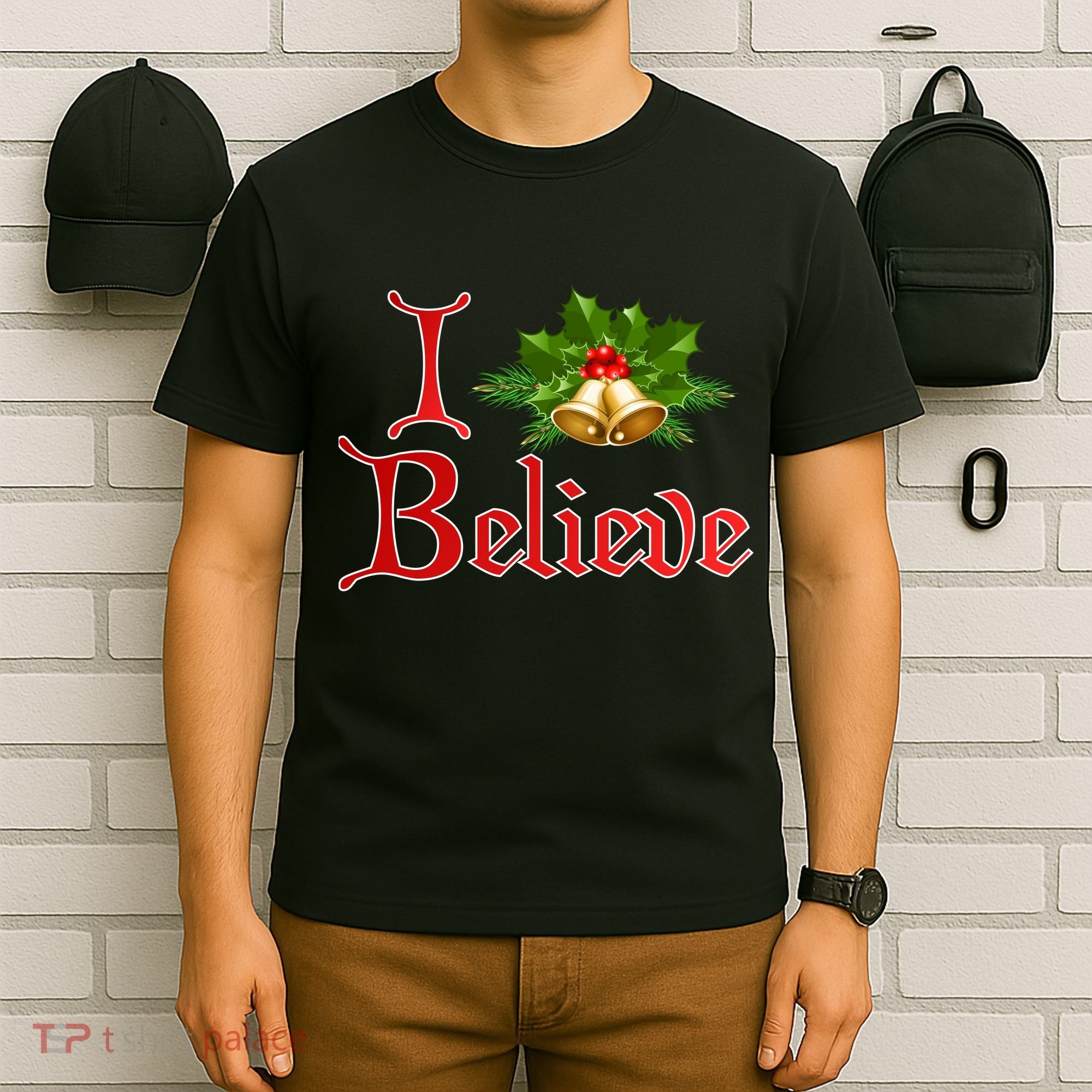 I Believe Christmas Bells T-Shirt