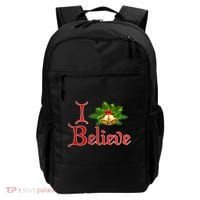 I Believe Christmas Bells Backpack thumb 0