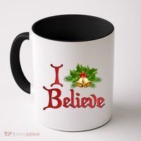 I Believe Christmas Bells Coffee Mug thumb 0