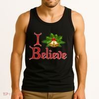 I Believe Christmas Bells Tank Top thumb 3