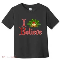 I Believe Christmas Bells Toddler T-Shirt thumb 0