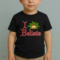 I Believe Christmas Bells Toddler T-Shirt thumb 2