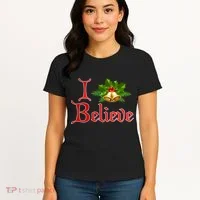 I Believe Christmas Bells Women's T-Shirt thumb 4