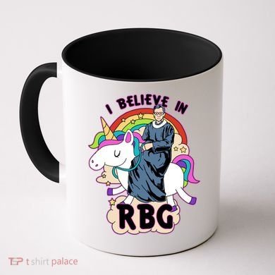 I Believe In RBG Ruth Bader Ginsburg  Coffee Mug