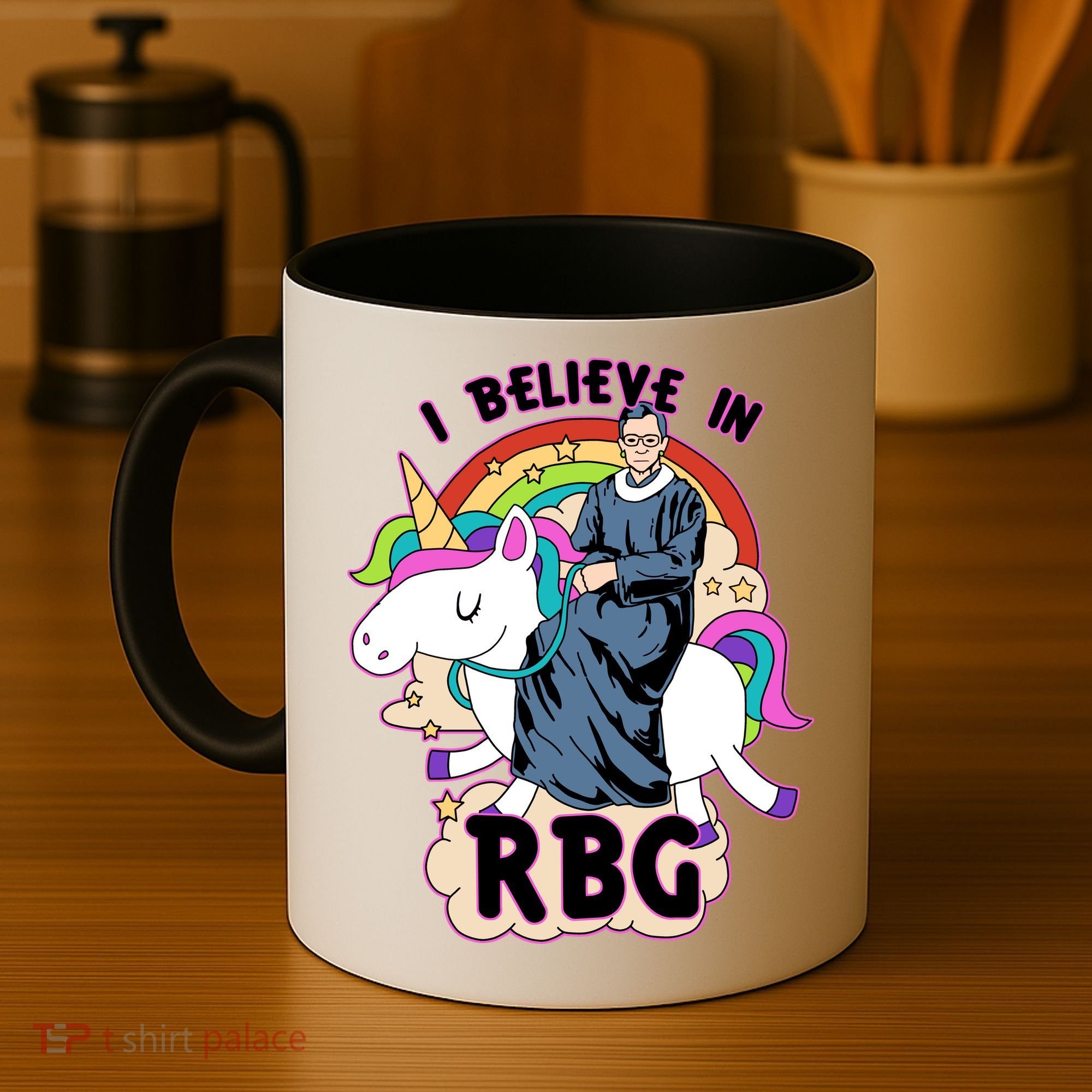 I Believe In RBG Ruth Bader Ginsburg  Coffee Mug