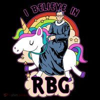 I Believe In RBG Ruth Bader Ginsburg  Ornament thumb 1