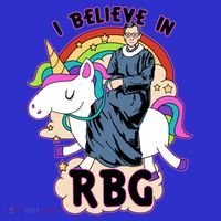 I Believe In RBG Ruth Bader Ginsburg  Button thumb 1