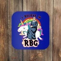 I Believe In RBG Ruth Bader Ginsburg  Coaster thumb 0