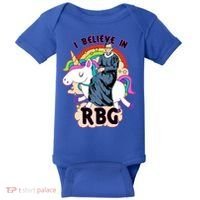 I Believe In RBG Ruth Bader Ginsburg  Baby Bodysuit thumb 0