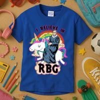 I Believe In RBG Ruth Bader Ginsburg  Kids T-Shirt thumb 3