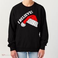 I Believe In Santa Claus Christmas Women's Sweatshirt thumb 0