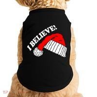 I Believe In Santa Claus Christmas Doggie Tank thumb 0