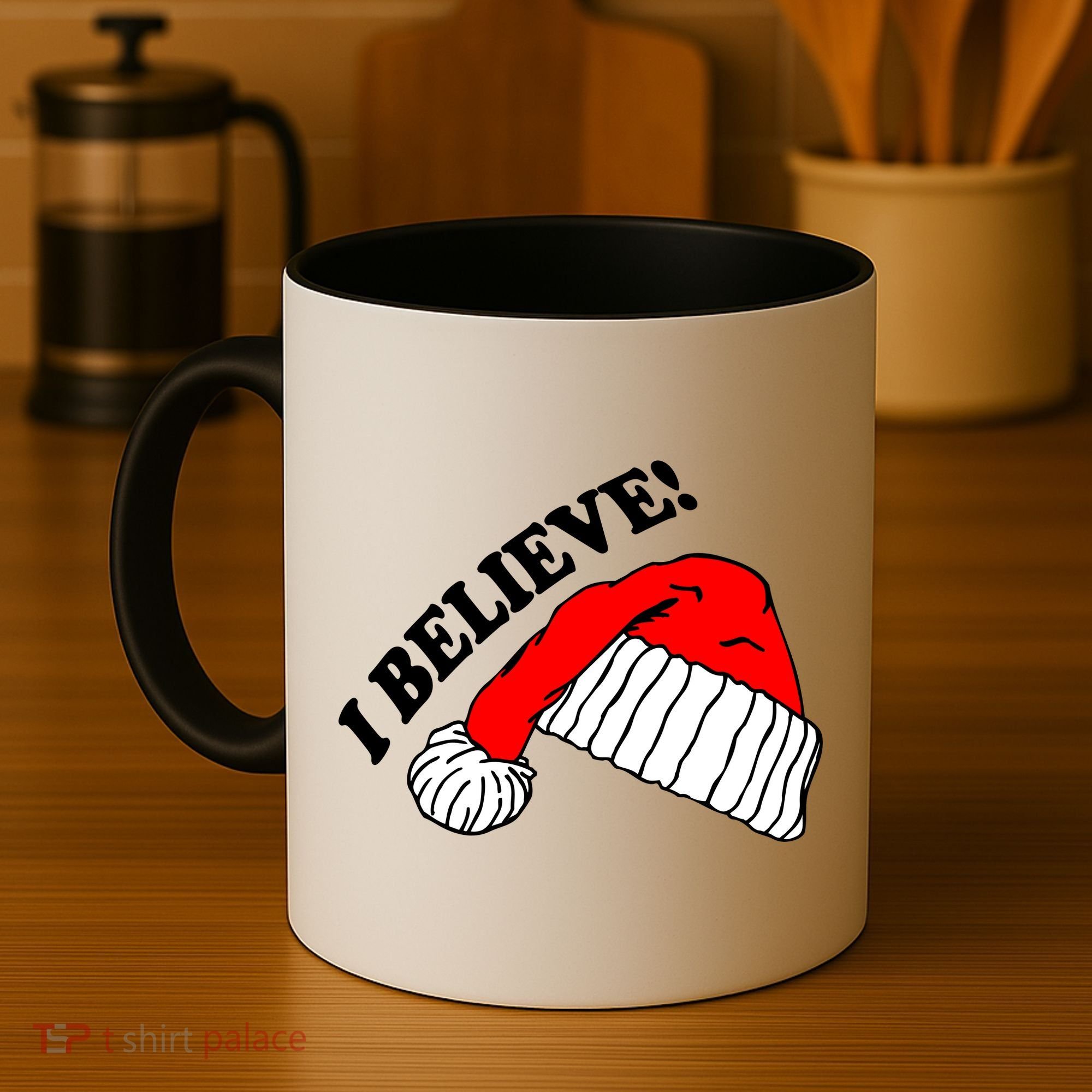 I Believe In Santa Claus Christmas Coffee Mug