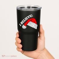 I Believe In Santa Claus Christmas Tumbler thumb 2