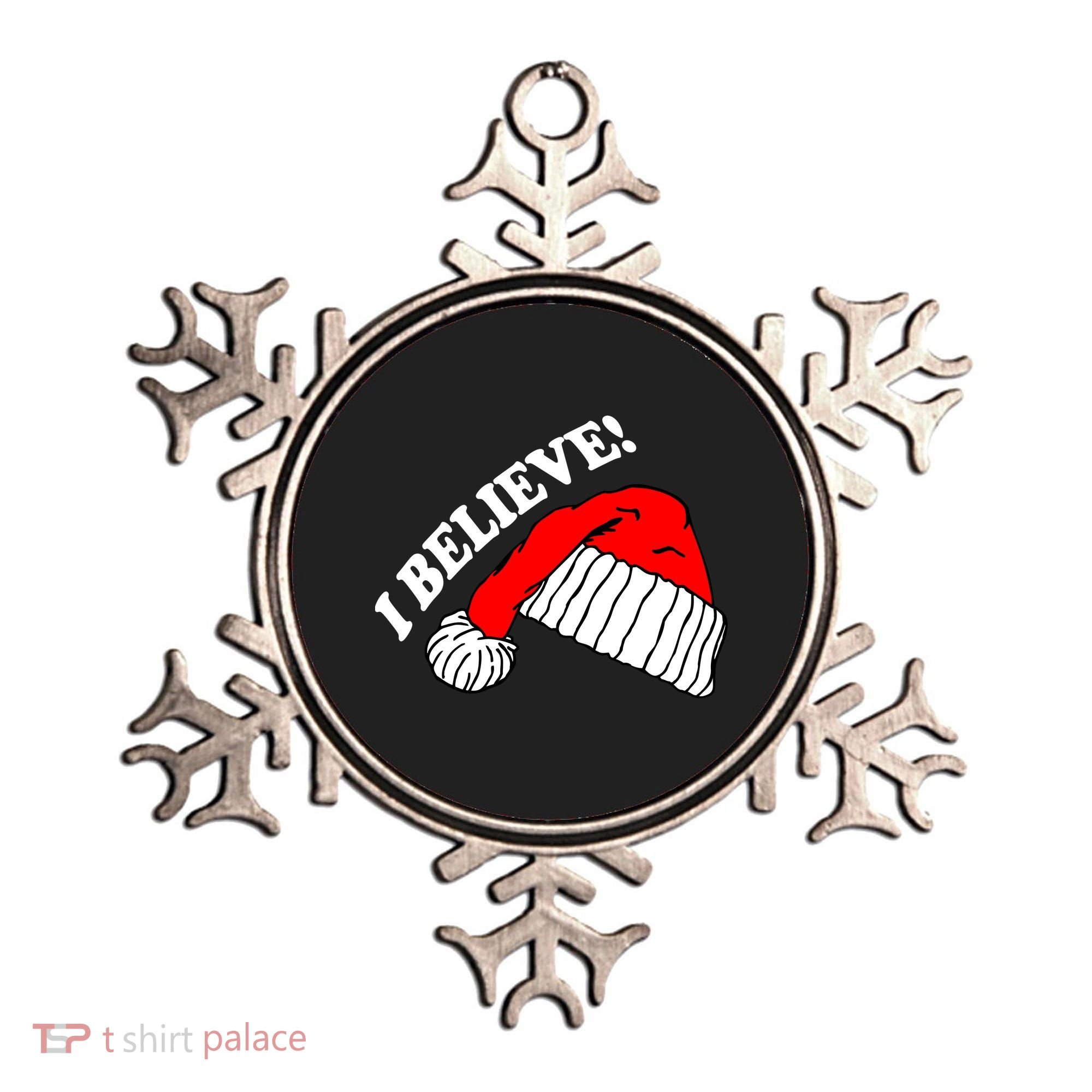 I Believe In Santa Claus Christmas Ornament