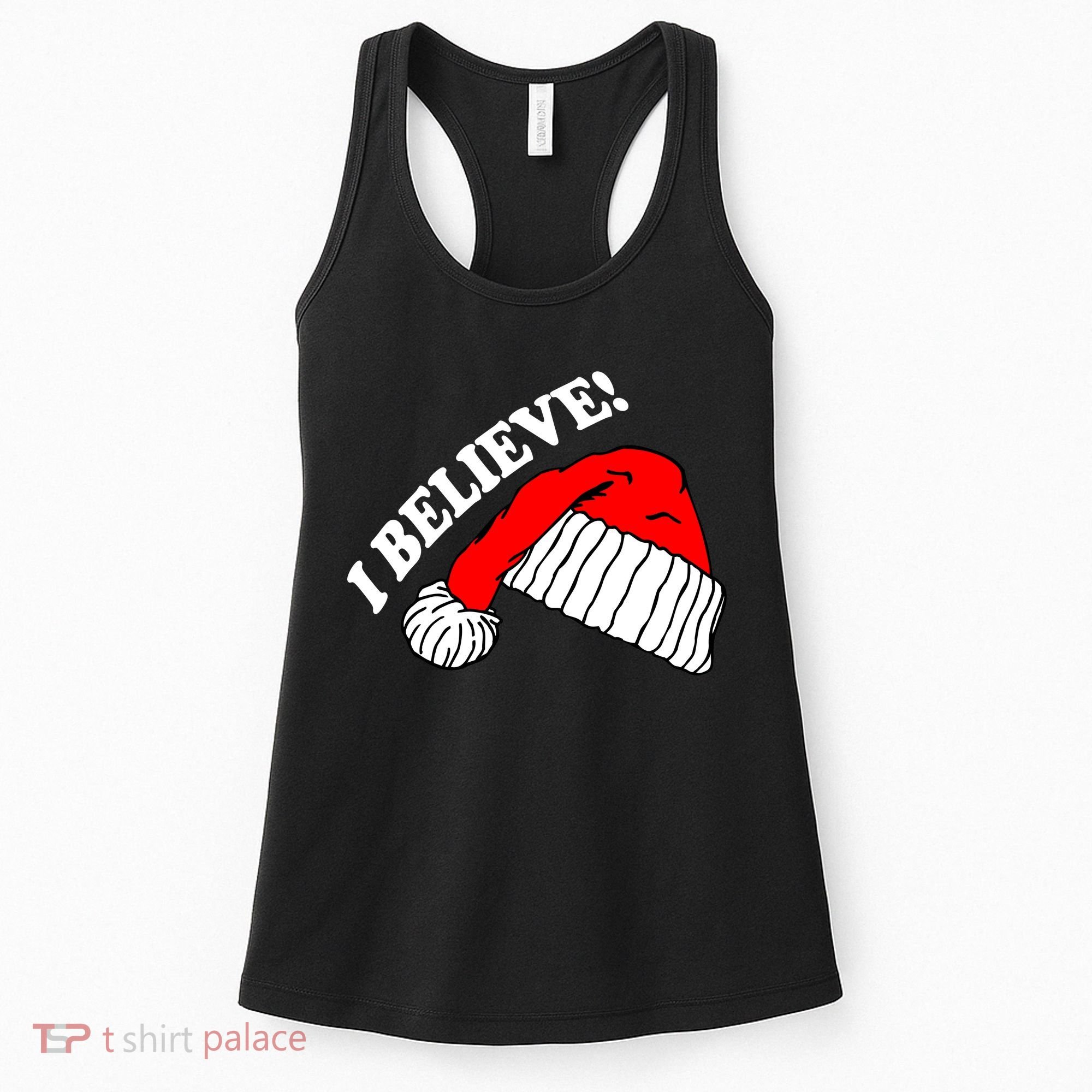 I Believe In Santa Claus Christmas Women's Tank Top