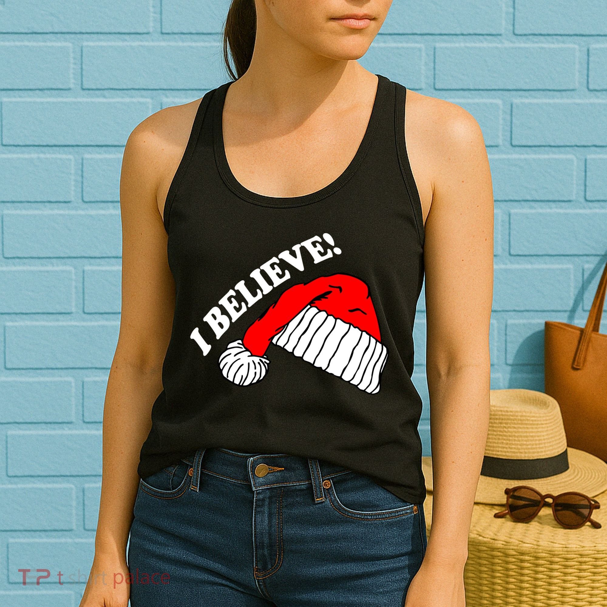 I Believe In Santa Claus Christmas Women's Tank Top