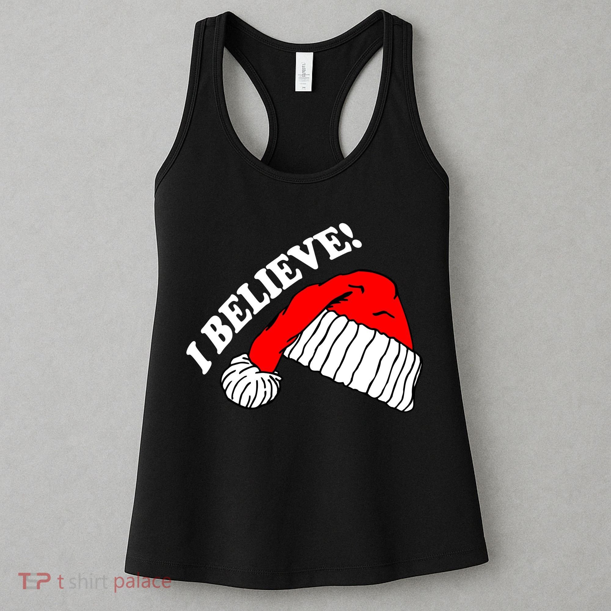 I Believe In Santa Claus Christmas Women's Tank Top