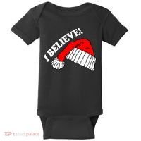 I Believe In Santa Claus Christmas Baby Bodysuit thumb 0