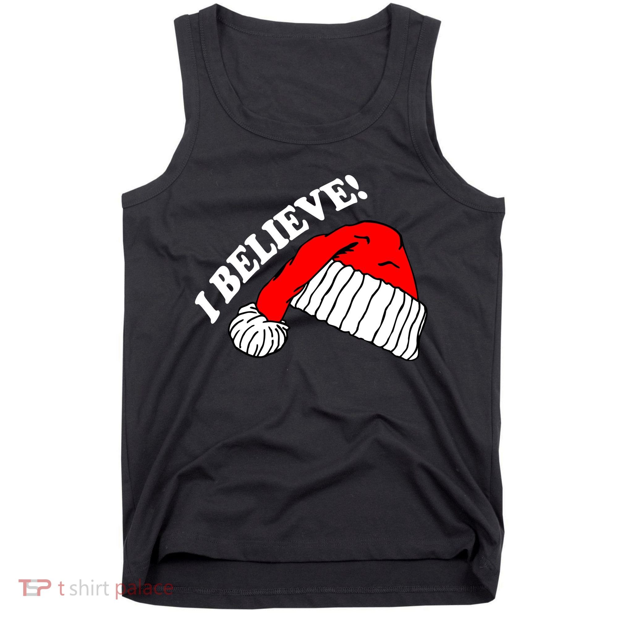 I Believe In Santa Claus Christmas Tank Top