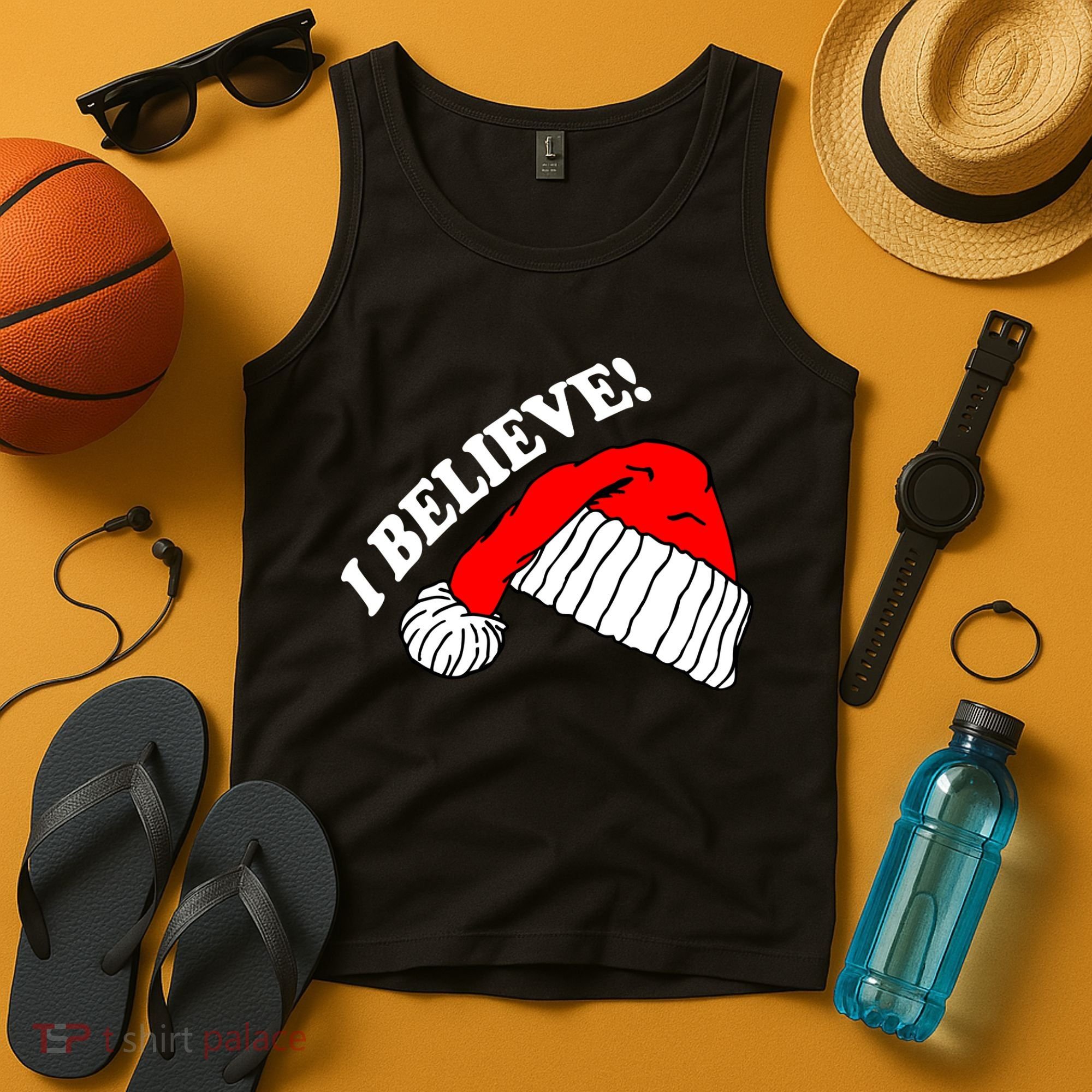 I Believe In Santa Claus Christmas Tank Top