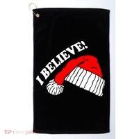 I Believe In Santa Claus Christmas Golf Towel thumb 0