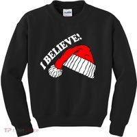 I Believe In Santa Claus Christmas Kids Sweatshirt thumb 0