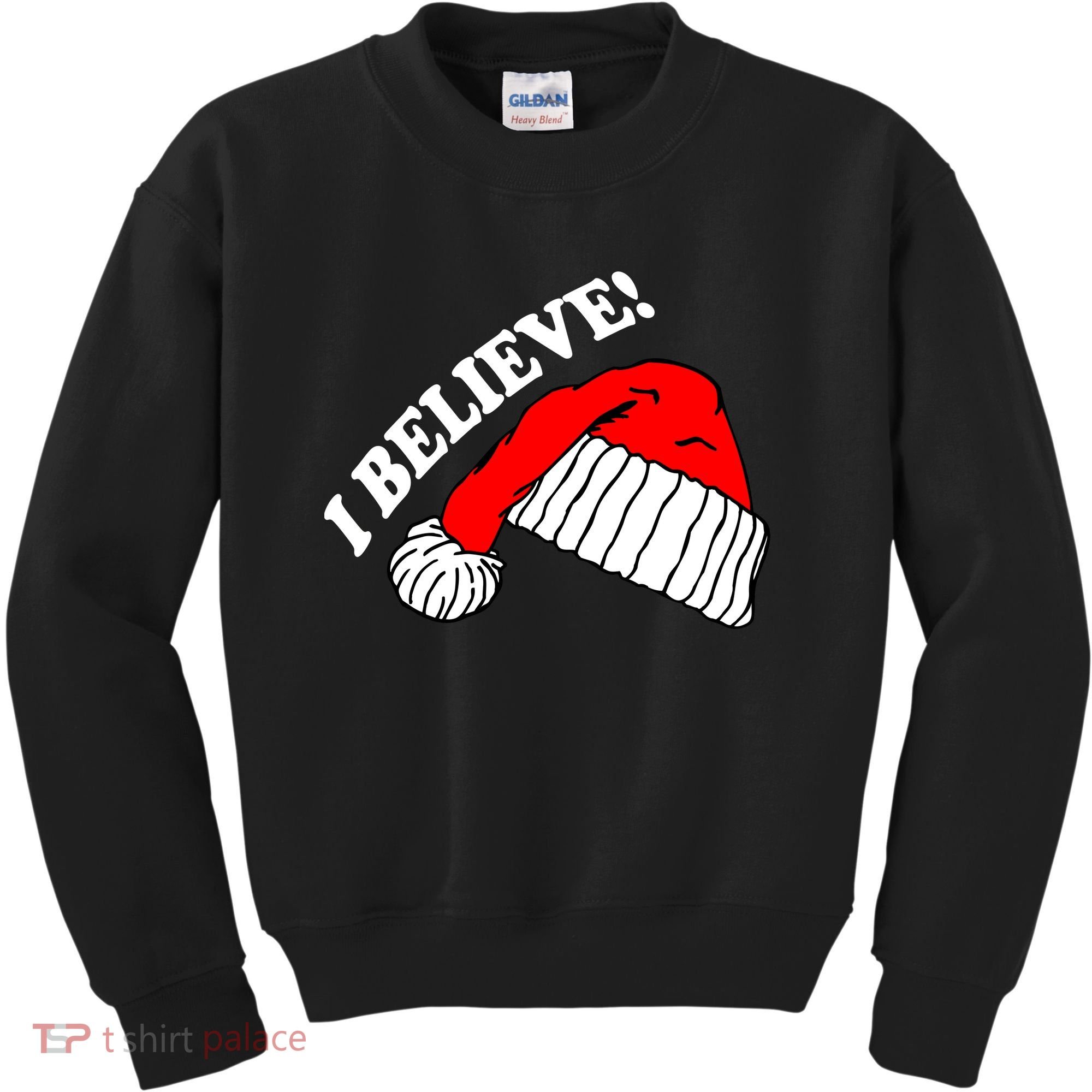 I Believe In Santa Claus Christmas Kids Sweatshirt