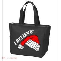 I Believe In Santa Claus Christmas Tote Bag thumb 3