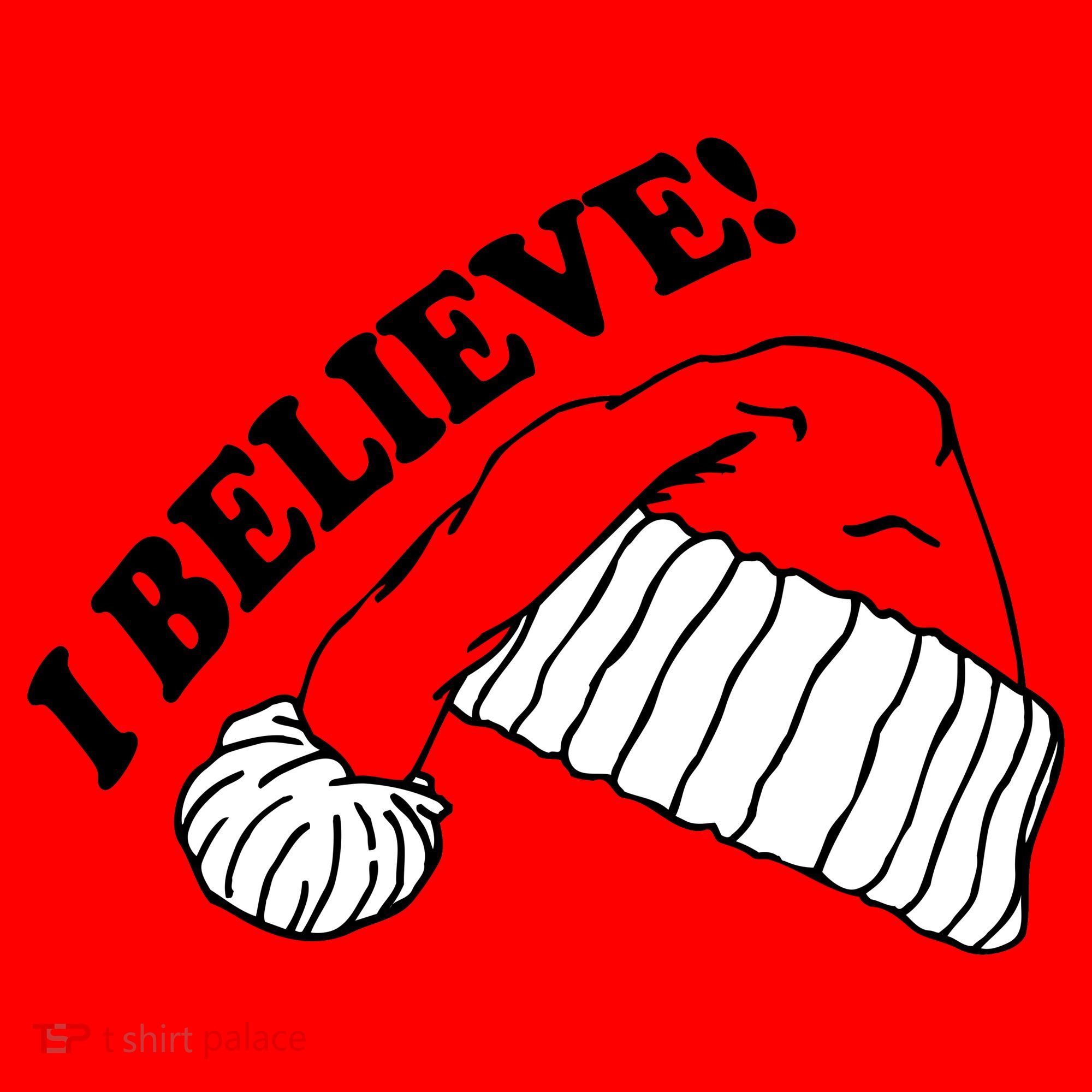 I Believe In Santa Claus Christmas Santa Hat