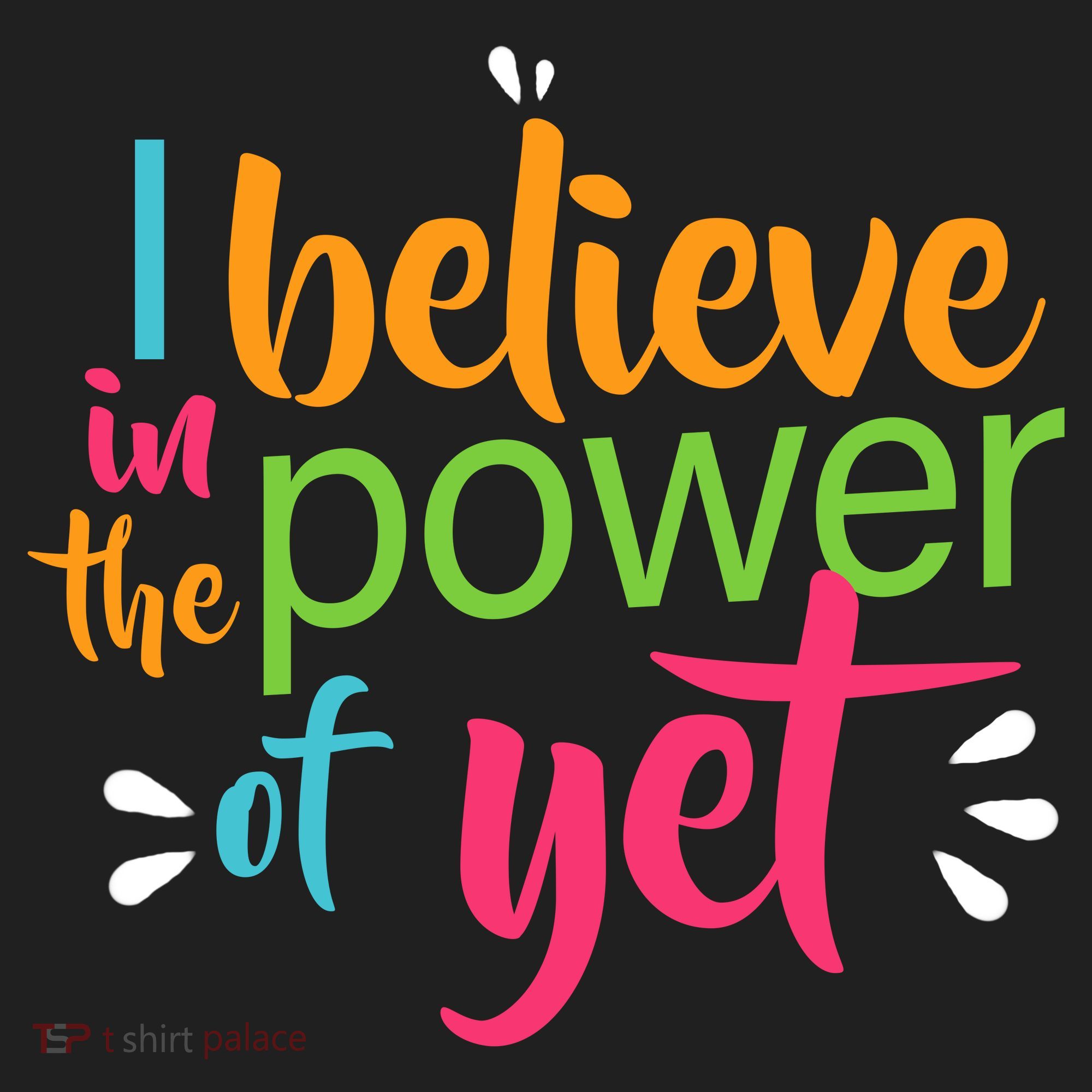 I Believe in the Power of Yet Growth Mindset Beanie