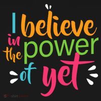 I Believe in the Power of Yet Growth Mindset Women's Tank Top thumb 5