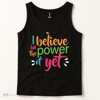 I Believe in the Power of Yet Growth Mindset Tank Top thumb 2