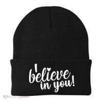 I Believe In You Teacher Beanie thumb 0