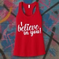 I Believe In You Teacher Women's Tank Top thumb 3