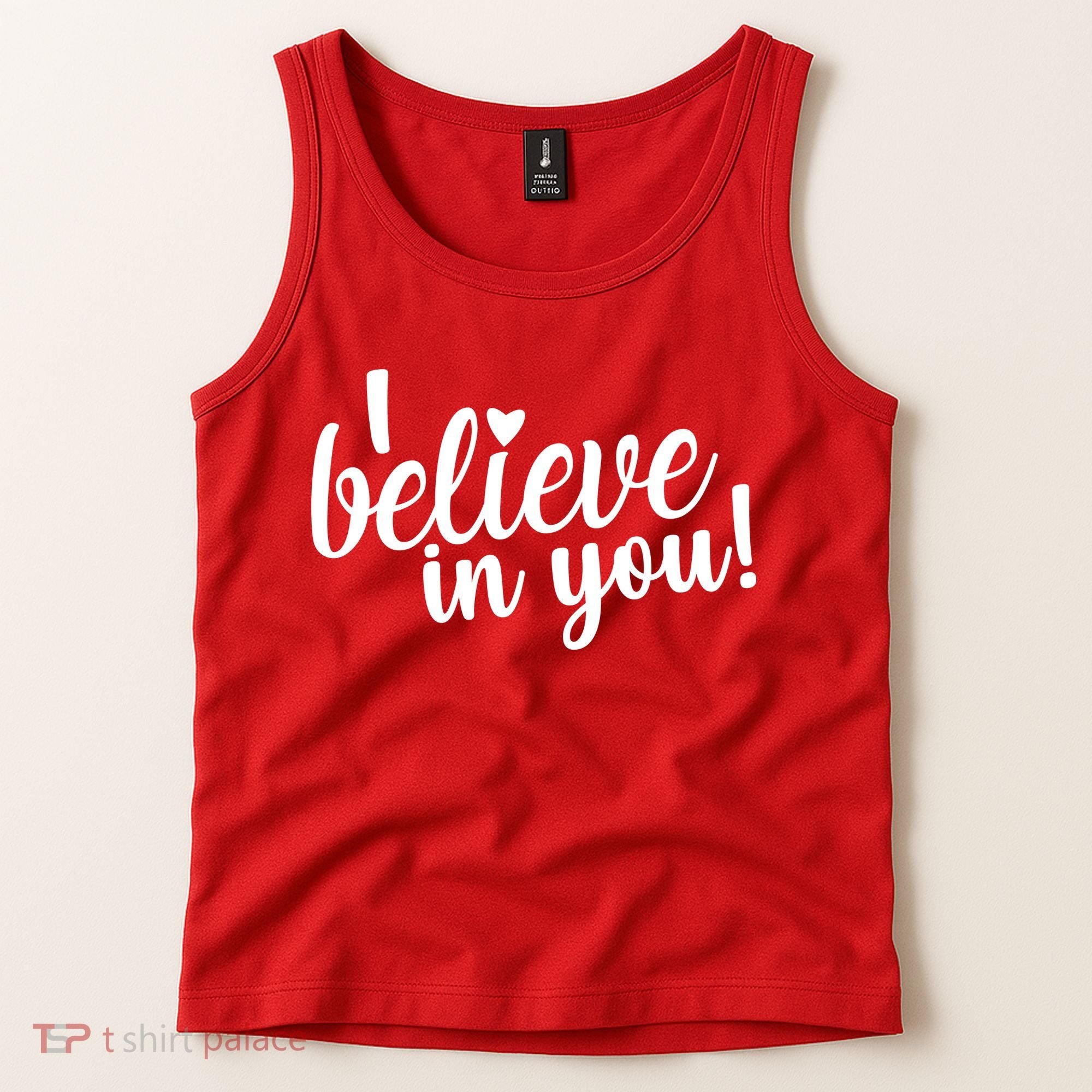 I Believe In You Teacher Tank Top