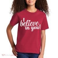 I Believe In You Teacher Kids T-Shirt thumb 2