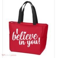 I Believe In You Teacher Tote Bag thumb 3