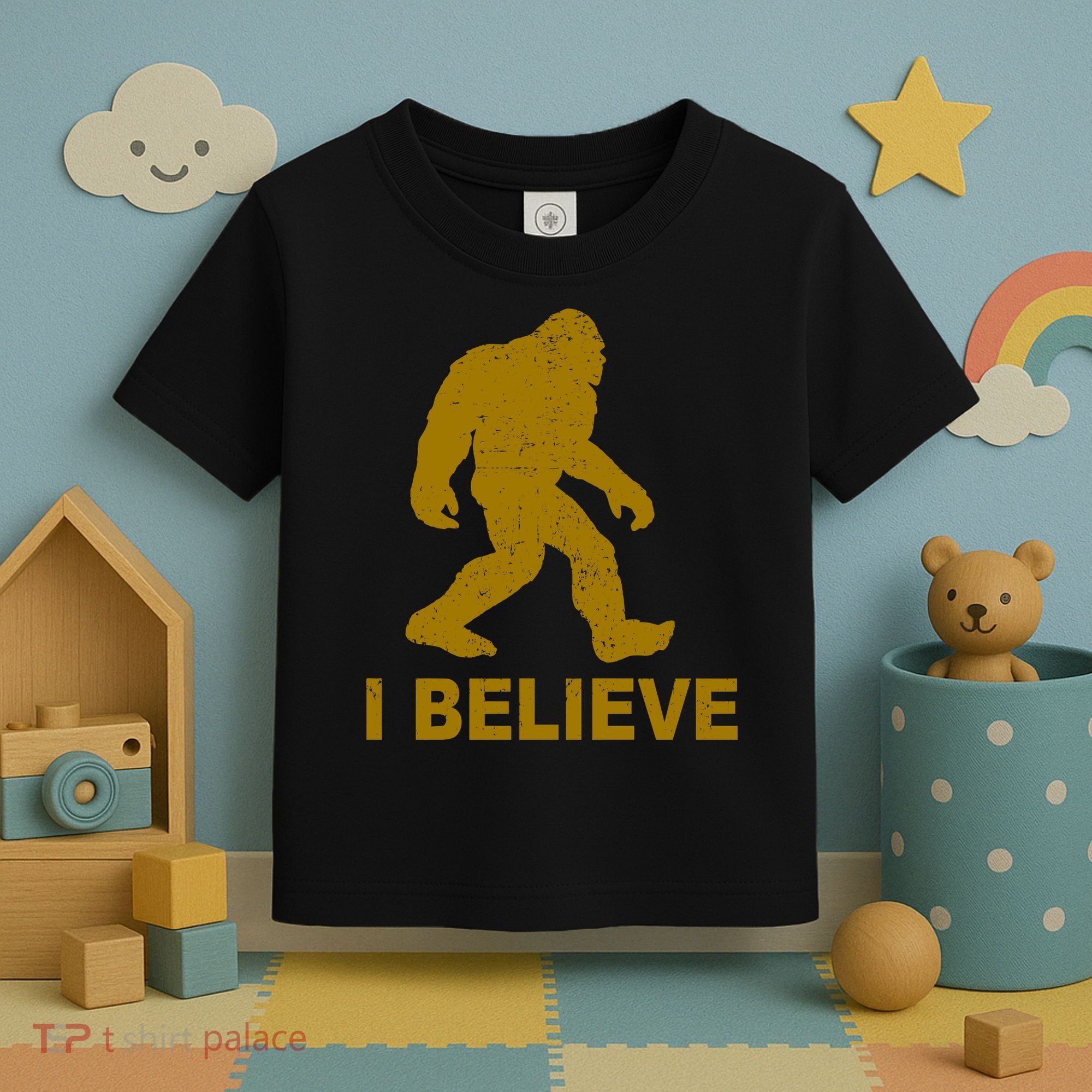 I Believe Sasquatch Bigfoot Toddler T-Shirt
