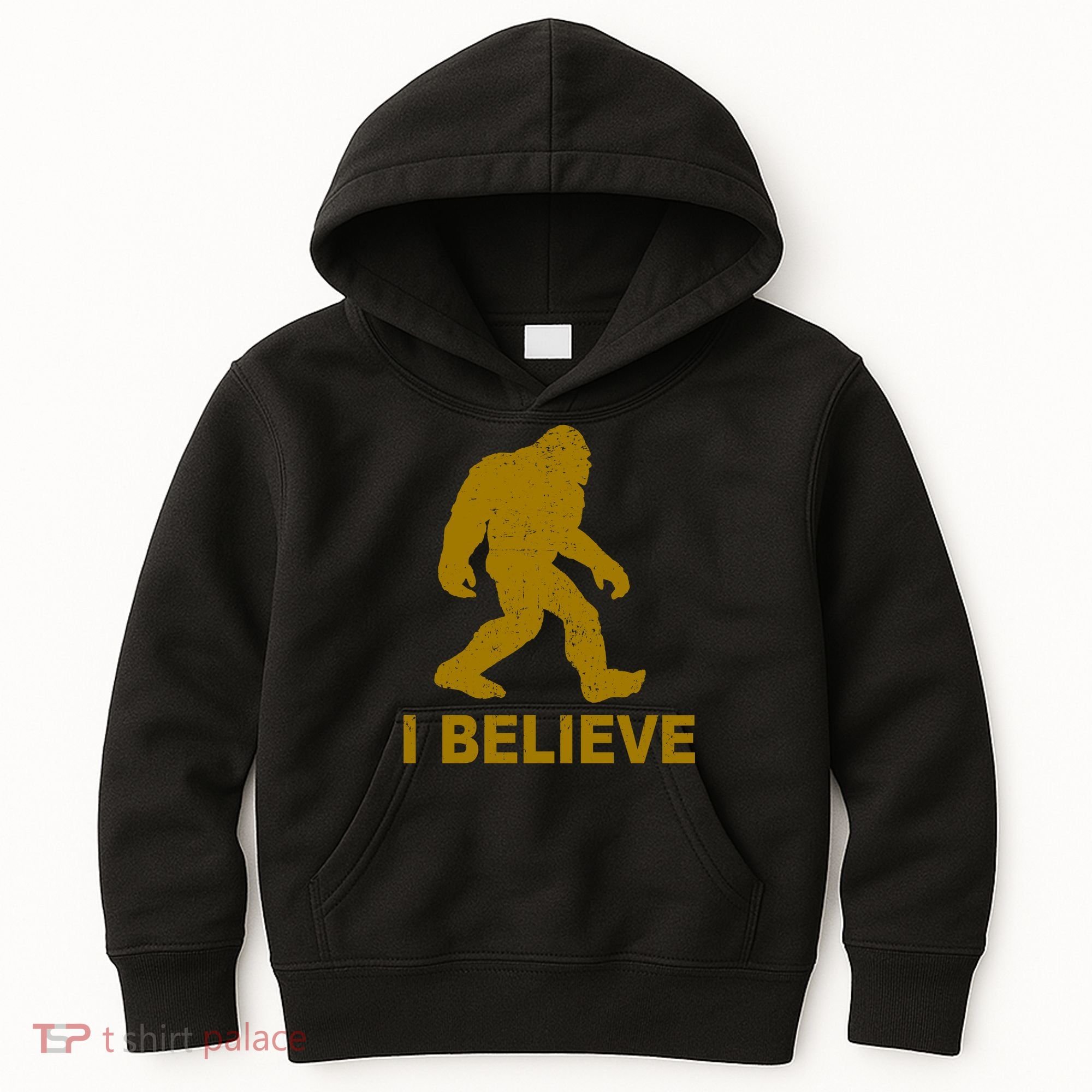 I Believe Sasquatch Bigfoot Kids Hoodie