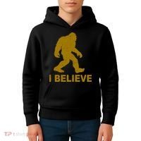 I Believe Sasquatch Bigfoot Kids Hoodie thumb 4